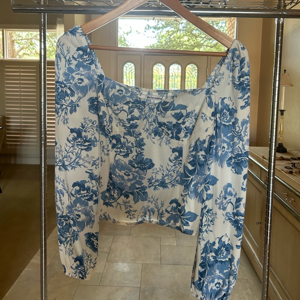 Reformation Reign Top in Olympia | Reformation Top